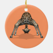 Flexible Giraffe Keramik Ornament (Hinten)