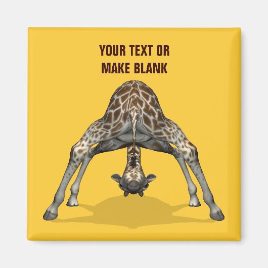 Flexible Giraffe Magnet (Vorne)