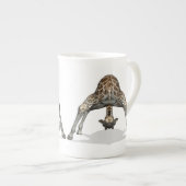 Flexible Giraffe Porzellantasse (Vorderseite Rechts)