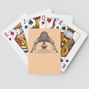 Flexible Giraffe Spielkarten