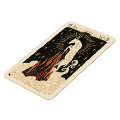 Flexible Magnet Capricorn Celestial Zodiac Art (Linke Seite)