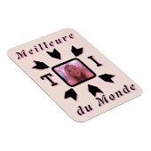 Flexible Magnet Foto-Personalisierbarkeit "Beste T (Rechte Seite)