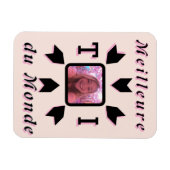 Flexible Magnet Foto-Personalisierbarkeit "Beste T (Horizontal)