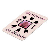 Flexible Magnet Foto-Personalisierbarkeit "Beste T (Linke Seite)