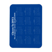 Flexible Magnet-Kalender für Firmenkarten Magnet (Vertikal)