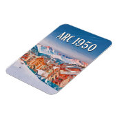 Flexible Magnet Les Arcs 1950 Skistation (Linke Seite)