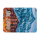 Flexible Magnet Les Arcs 2000 Skistation (Horizontal)