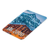 Flexible Magnet Les Arcs 2000 Skistation (Linke Seite)