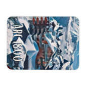 Flexible Magnet Les Arcs Skistation (Horizontal)