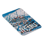 Flexible Magnet Les Arcs Skistation (Rechte Seite)