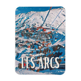 Flexible Magnet Les Arcs Skistation
