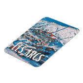 Flexible Magnet Les Arcs Skistation (Linke Seite)