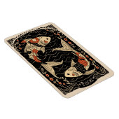 Flexible Magnet Pisces Celestial Zodiac Art (Rechte Seite)