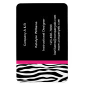 Flexible Magnetkarten für Zebra Stripe Magnet (Vertikal)
