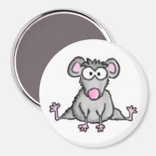 Flexible Maus Magnet (Vorderseite/Rückseite)