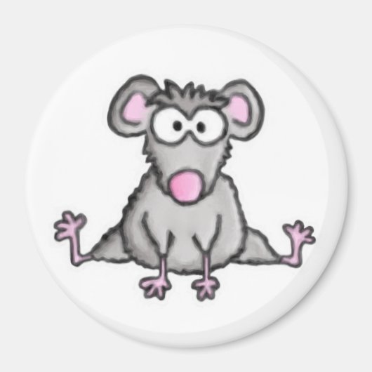 Flexible Maus Magnet (Vorne)