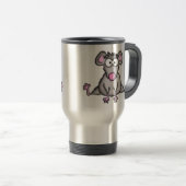 Flexible Maus Reisebecher (VorderseiteRechts)