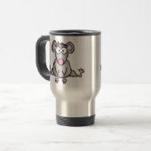 Flexible Maus Reisebecher (Vorderseite Links)