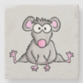 Flexible Maus Steinuntersetzer (Vorderseite)