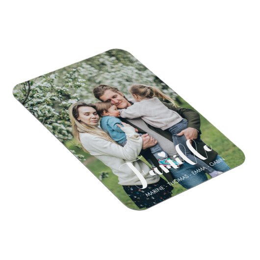 Flexible, personalisierte Bildaufnahme der Familie Magnet (Rechte Seite)