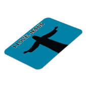 Flexible Photo Magnet  i love jesus  (Linke Seite)