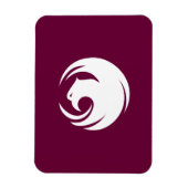 Flexible photo magnet with flag of Phoenix City (Vertikal)