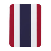 Flexible photo magnet with flag of Thailand (Vertikal)