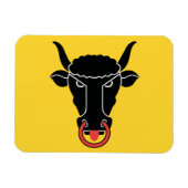 Flexible photo magnet with flag of Uri Canton (Horizontal)