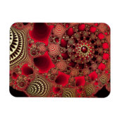 Flexible Rubies und Gold Magnet (Horizontal)