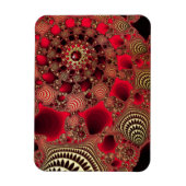 Flexible Rubies und Gold Magnet (Vertikal)