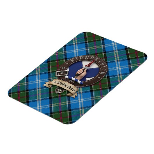Flexibler Clan Kirkpatrick Kühlschrankmagnet Magnet (Linke Seite)