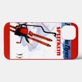 Flexibler Flyer Splitkein Holzskis Promo Case-Mate iPhone Hülle (Rückseite (Horizontal))