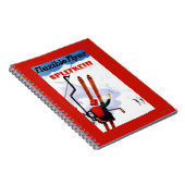 Flexibler Flyer Splitkein Holzskis Promo Notizblock (Rechte Seite)
