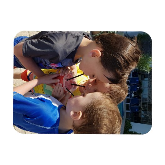 Flexibler Foto-Magnet / Aimant flexibel Magnet (Horizontal)