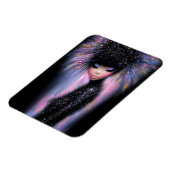 Flexibler Foto-Magnet Kosmische Diva Stellarer Gla Magnet (Linke Seite)