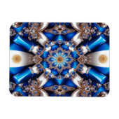 Flexibler Foto-Magnet mit argentinischen Farben Magnet (Horizontal)