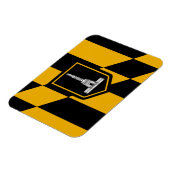 Flexibler Foto-Magnet mit Baltimore-Flagge Magnet (Linke Seite)