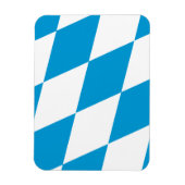 Flexibler Foto-Magnet mit bayerischer Flagge Magnet (Vertikal)