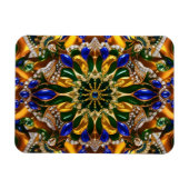 Flexibler Foto-Magnet mit Brasil-Farben Magnet (Horizontal)