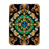 Flexibler Foto-Magnet mit brasilianischen Farben Magnet (Vertikal)