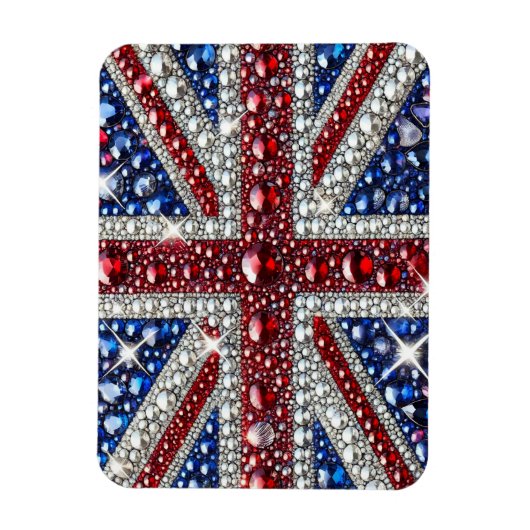 Flexibler Foto-Magnet mit Britischen Farben Magnet (Vertikal)