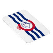 Flexibler Foto-Magnet mit Cincinnati-Flagge Magnet (Rechte Seite)