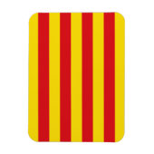 Flexibler Foto-Magnet mit der Flagge Kataloniens Magnet (Vertikal)