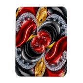 Flexibler Foto-Magnet mit deutschen Farben Magnet (Vertikal)