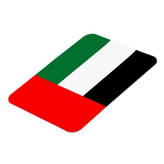 Flexibler Foto-Magnet mit Fahne der VAE Magnet (Linke Seite)