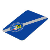 Flexibler Foto-Magnet mit Fahne von Las Vegas Magnet (Linke Seite)