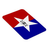 Flexibler Foto-Magnet mit Fahne von San Antonio Magnet (Rechte Seite)