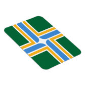 Flexibler Foto-Magnet mit Flagge von Portland Magnet (Rechte Seite)