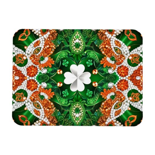 Flexibler Foto-Magnet mit Irland Colors Magnet (Horizontal)