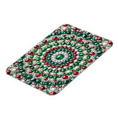 Flexibler Foto-Magnet mit italienischen Farben Magnet (Linke Seite)